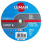 Leman - 10 disques à tronçonner métal à moyeu plat - D. 300 x Al. 20 x Ep. 3,8 mm - 1604301 - Leman