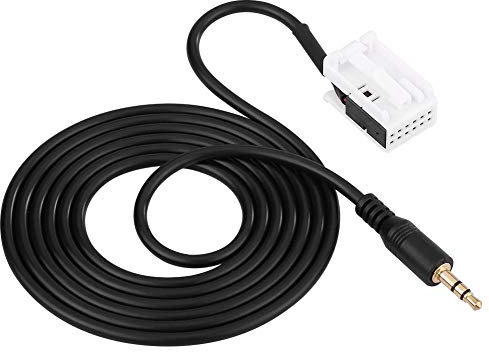 Auto 3,5 mm Audio-AUX-Eingangsadapterkabel für Mercedes/Benz W203 C-Klasse