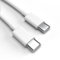 USB-C Ladekabel für Samsung Galaxy S20+ BTS Edition Weiß 2 x 2 m Handy Schnellladekabel Datenkabel