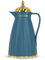 Royalford Glass Vacuum Flask | Vacuum Insulated Tea Carafe 1000ML | Heat & Cold Retention, Thermal Insulated Airpot | Insulated jug Preserves Flavor & Freshness, Household Office Kettle Jug, Blue