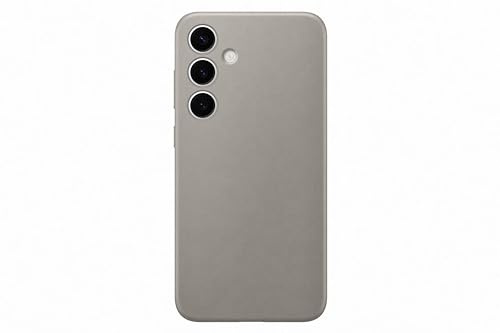 Samsung Designed for Hochuen Vegan Leather Smartphone Case GP-FPS926HC, Galaxy S24+, Handy-Hülle, Lederimitat, Schlankes Design, Taupe