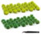 DMJJSD Modellbau Gras 2Kartons Modellbau Gras Miniatur Deko Modellbau Zubehör Gras Grasbüschel Modellbau Grasmatte Model Gras für DIY Eisenbahn Zug Landschaft Kunstrasen Kunstrasen Modellie