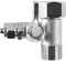 Beatific Adaptateur de Raccord Plomberie d'eau en T, 3/8'' x 3/8'' x 1/4'', Raccord d'eau, Distributeur de Tuyau d'Arrosage, Adaptateur de Valve d'Arrêt pour Connecter 2 Appareils