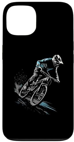 MTB-Fahrer Silhouette Hülle für iPhone 13