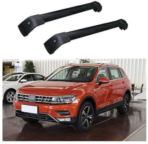 INRNT Auto Dachträger für V-W Tiguan Allspace 2017 2018 2019 2020 2021 2022,Auto Gepäckträger Fahrradträger Dachboxen Skihalter Anti-Rost Dachgepäckträger,A