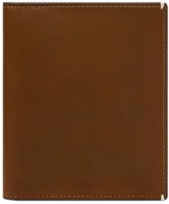 Fossil Men's Westover Accessory-Travel Wallet, Mattes Braun, 11.43 cm L x 1.91 cm W x 14.27 cm H