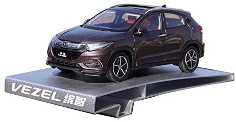 EMRGAZQD Motorfahrzeuge Replika Auto 1/18 Für Honda VEZEL 2019 Legierung Diecast Auto Modell Statische Simulation Erwachsene Sammeln Souvenir Display Originalgetreue Nachbildung