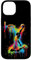 Hülle für iPhone 14 Basketball Slam Dunk Splash Farbe Sport
