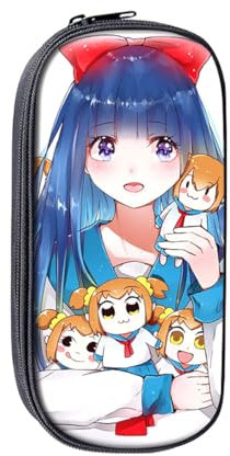 Pops Teams Epics Trousse à crayons Anime Grande capacité Sac de papeterie Compartiments Portable Sac de transport Trousse de papeterie Sacs à stylos, multicolore, Taille unique, Organiseur de sac