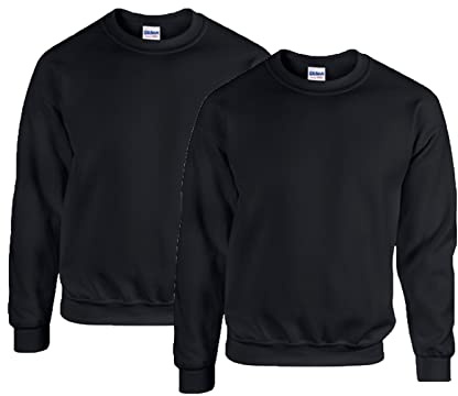 Gildan 2er Herren Sweatshirt Heavy Blend Sweat M L XL 2XL 3XL 4XL 5XL in verschiedenen Farbsets & HLKauf-Block