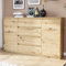 Home Collective Kommode, Sideboard Wohnzimmer, Kommode mit Schubladen | Mit 2 Türen & 4 Schubladen | Modern & geräumig | 159x40x98 cm (BxTxH) | Artisan