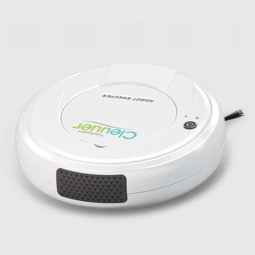getuse Robot aspirateur 3 en 1 avec aspiration 1200 PA, balai et balayage, robot de nettoyage intelligent pour sols en marbre, carrelage et bois
