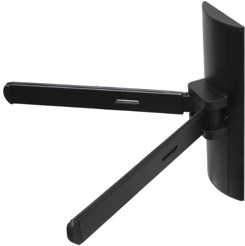 VideoSecu étagère réglable AV Support mural pour lecteur DVD récepteur magnétoscope DVR Boîte de câble ou d'autres composantes Audio – sous support pour TV MA1