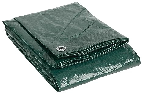 Blackspur - Waterproof Tarpaulin - 6ft x 9ft - Green