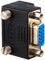 Connect 3 m VGA 90 Degree Angled Down Male/Female Adapter - Black