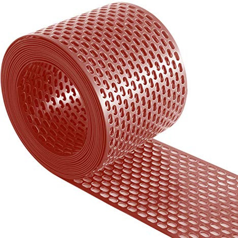 Vogelschutzgitter PVC | 5MTR x 80MM (Ziegelrot)