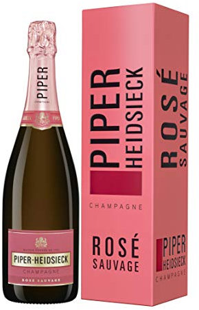 Piper Heidsieck Champagne Rosé Sauvage in Geschenkverpackung (1 x 0,75 l)