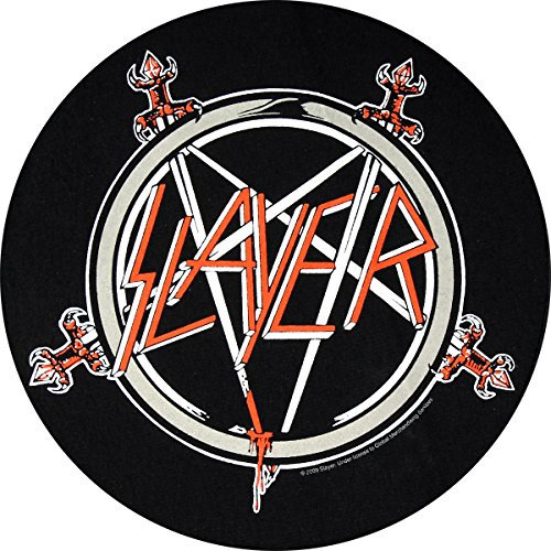 SLAYER Rückenaufnäher PENTAGRAM Backpatch Aufnäher