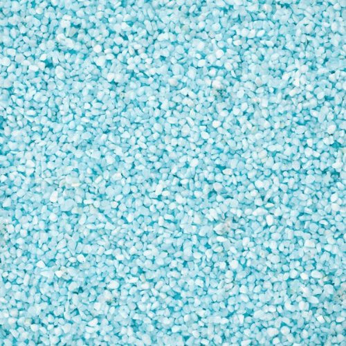 Dekokies türkis 1 Kg - Körnung ca. 1,2mm - 1,8mm - Tischdekoration - Glasdekoration - Kies Dekoration