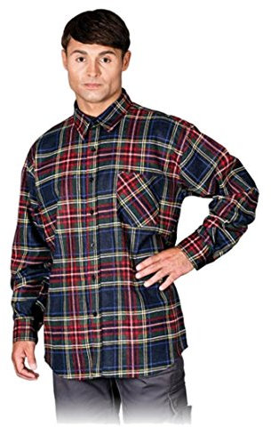 REIS Chemise de Protection Automobile MCXXL - en Flanelle - Multicolore - Taille XXL