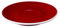 LOVERAMICS Tulip 14cm Cappuccino Saucer Red