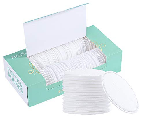 FRCOLOR Wattepads Cotton Rounds Cotton Pads Abschminkpads Make Up Entferner Pads, 200 Stück