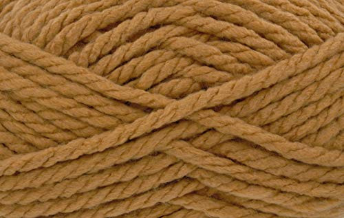 King Cole Big Value BIG Yarn Mega Chunky Acrylic Knitting Wool 250g Ball (Mustard - 4427)