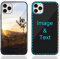 MXCUSTOM Personalised Phone Case for Apple iPhone 11 Pro Max, Customised Anti-Scratch Tempered Glass Shockproof Soft TPU Cases with Photo Image Text Picture Design Your Own Phone Cover (GHS-BK-P1)