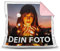 Print Royal Foto-Kissen Selbst gestalten (40 x 40 cm) - mit Foto individuell Bedruckt/Rückseite Rosa/Personalisierte Geschenk-Idee/Deko-Kissen/Kopf-Kissen inkl. Füllung