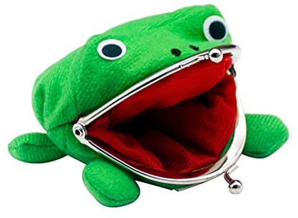 Portefeuille Grenouille Ninja, Porte-Monnaie Grenouille en Peluche Anime, Portefeuille Grenouille Cosplay Porte-Monnaie Grenouille Anime Pochette Changer de Grenouille