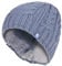 HEAT HOLDERS - Damen Mütze mit Fleecefutter für Winter und Herbst | Strick Beanie mit Warm Fleece (Einheitsgröße, Dusky Blau)