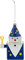 Alessi Cubomago GJ02 10 Weihnachtsdekoration im Vintage-Design, Mago, mundgeblasen, handbemalt, Mehrfarbig, Taglia Unica