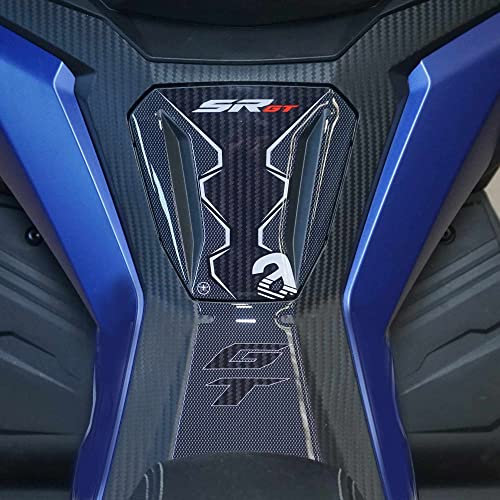 labelbike - Adesivi in Resina 3D Decorazioni e Protezioni di Moto Pedana e Sportello compatibili con Aprilia SR GT 125 e 200