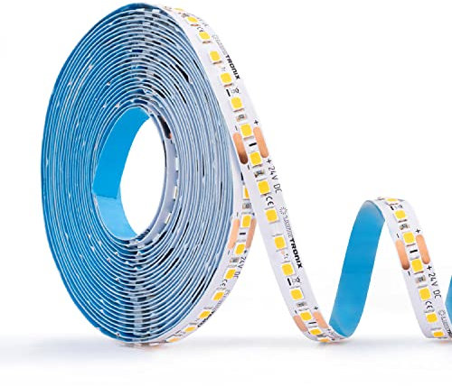 LumiFlex700 Eco LED-Streifen warmweiß, 3000K, 700 LEDs, CRI95, 5m I Spezial- & Stimmungsbeleuchtung I je 50mm teilbar I LED Strip Dimmbar 24V