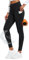 Ewedoos Thermo Leggings Damen Gefüttert Winter Wasserdicht Sporthose Damen mit Taschen Wanderhose Warme Sportleggins Yogahose Laufhose