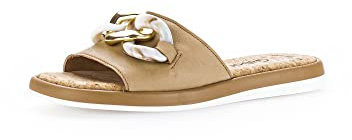 Gabor Damen Riemchensandalen, Frauen Sandalen,Riemchen,halteriemen,Sommerschuhe,Freizeitschuhe,offene Schuhe,düne (Kork/Kombi),37 EU / 4 UK