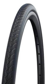 Schwalbe Marathan Plus Cubiertas, Unisex Adulto, Negro, 24x1 3/8