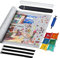 MOZOOSON Puzzlematte für Puzzles 3000 Teile, Puzzle Roll Storage Mat für 1000 2000 3000 Puzzle, Riesenfilzmatte zur Aufbewahrung von Puzzles, Tragbare Puzzle Rollenmatte mit Puzzle-Sortierschale