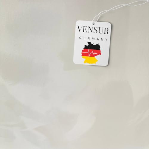 Vensur Kunstleder selbstklebend - Mikrofaserstoff selbstklebend - Selbstklebende Dehnbare Folie in Wildleder Optik - Selbstklebende Innenraum Folie für Auto & Möbel (Beige, 100cm x 150cm)