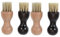DEARMAMY Bürste Schuhe 4 Stück Multifunktionale Schuhbürste Shoe Brush Schuhbürsten Teppichreinigungsbürste Limpiador De Alfombras De Casa Teppichreiniger Schuhe Schuhe Reinigen Hölzern
