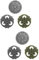 LIFKOME 6pièces Broches Viking Vintage De Épingles Décoratives Nœud Pour Vêtements Et Accessoires De Mode Pour Adultes Et Étudiants