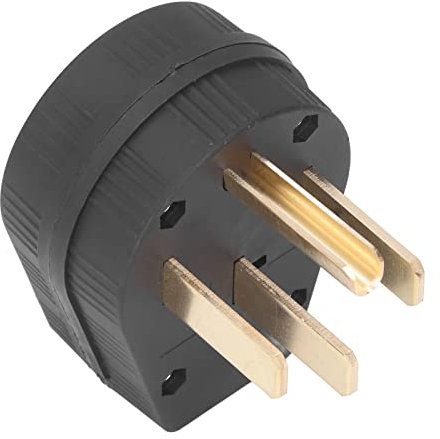 NEMA US Quadplex Industrie-Netzstecker NEMA 14 – 50P Stecker 14 – 50P Gerader Winkelstecker, Industrie-Netzstecker, 50 A 125 V/250 V 4-poliger Stecker für Herd, Trockner,