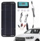 Chargeur de panneau solaire de voiture-chargeur de batterie solaire Portable RV 12V/24V avec contrôleur, chargeur de batterie de voiture solaire étanche | Kit de chargement de panneaux solaires pour v