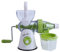 Qukaim Spremiagrumi da cucina da 500 ml, piccolo frullatore portatile, ricaricabile tramite USB, estrattore di succo di erba di grano in acciaio inossidabile, 4 lame, aggiornamento blu, per frutta e