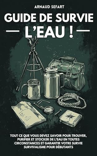 Guide de survie : l’eau: Tout ce que vous devez savoir pour trouver, purifier et stocker de l’eau en toutes circonstances et garantir votre survie I Survivalisme pour débutants
