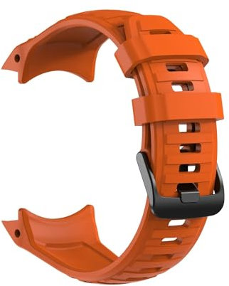 Cinturino in silicone adatto for Garmin Instinct 2X Solar/Instinct 3 50 mm cinturino di ricambio(Orange,For Instinct 2X)