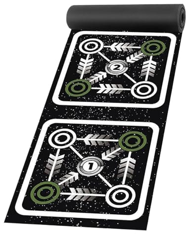 Agility Ladder Mat - Training Ladder for Footwork Drills, Football Speed and Coordination Exercise Equipment for Adults, Youth, Kids, Beginners, Professionals, Athletes, Fitness Workout