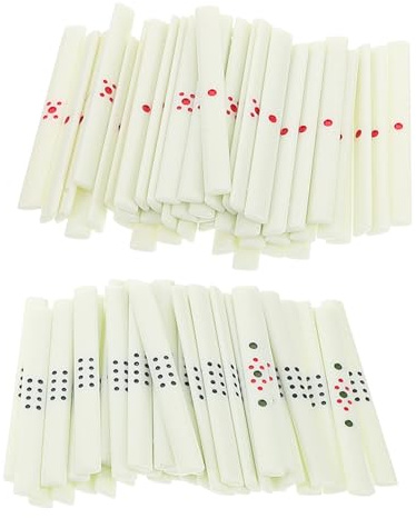 Plastique Bâtons de Score Beige pour Jeu de Tuiles 88 Pièces pour Salles | Performance Fiable, Accessoires de Pari, Usage Événementiel, Adaptable à Différents Styles de Jeu de Tuiles