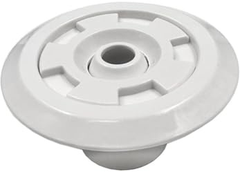 MuchLuckystar Buse de massage en plastique ABS pour piscine 1434 Jet à contre-courant pour spa hydrothérapie fitness Blanc 11 x 11 x 10 cm