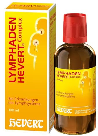 Lymphaden Hevert Complex bei chronischen Erkrankungen mit geschwollenen Lymphknoten, 100 ml Lösung